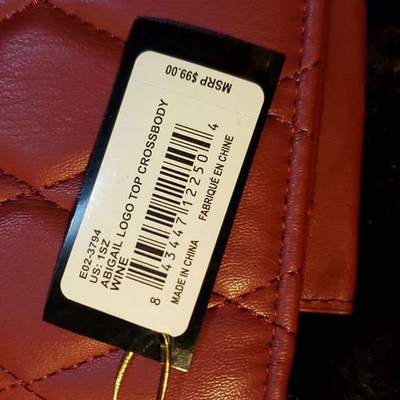 A red Bebe Satchel purse - Picture 4 of 11